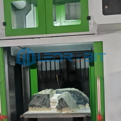 ইন্টেলিজেন্ট পিএলসি ডায়মন্ড ওয়্যার সোজ কাটিয়া মেশিন 10-220Π টেনশন রেঞ্জ মূল্যবান পাথর কাটা স্থিতিশীলতা নিশ্চিত